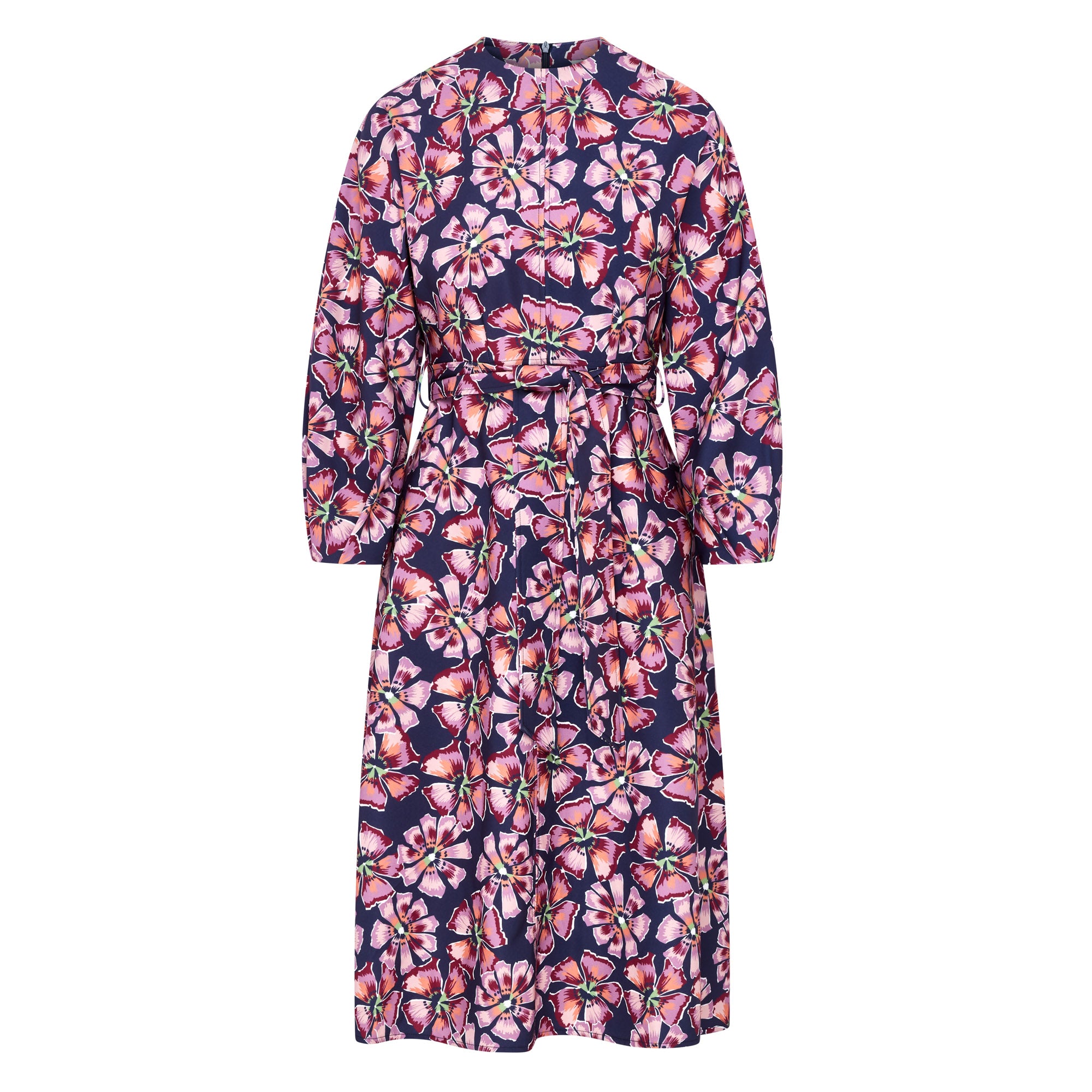 Maeve Batwing Printed Dress - Pink Floral
